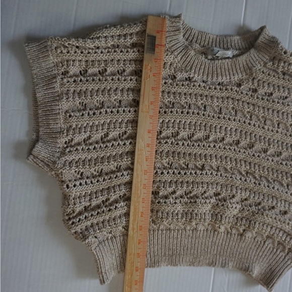 Rachel zoe Knit cropped sweater cover up - Picture 4 of 7